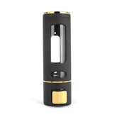 Fossa Wall-Mount Soap Dispensers 400ML Manual Soap Bathroom for Hair Shampoo Shower or Hand Cleanser Black Gold - Fossa Home